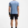 Active slim-fit T-shirt with tennis-ball embossing