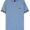 Active slim-fit T-shirt with tennis-ball embossing