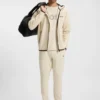 Active stretch-gabardine tracksuit bottoms with thermoregulating technology Active stretch-gabardine tracksuit bottoms with thermoregulating technology