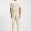 Active stretch-gabardine tracksuit bottoms with thermoregulating technology Active stretch-gabardine tracksuit bottoms with thermoregulating technology