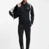 Active Stretch-gabardine tracksuit bottoms with zipped hems