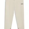 Active Stretch-gabardine tracksuit bottoms with zipped hems