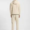 Active stretch-gabardine zip-up hoodie with thermoregulating technology Active stretch-gabardine zip-up hoodie with thermoregulating technology