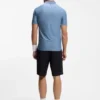 Active Stripe-jersey slim-fit polo shirt with four-way stretch Active Stripe-jersey slim-fit polo shirt with four-way stretch