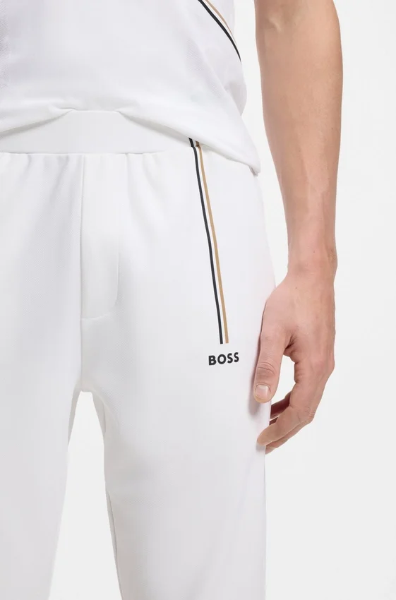 Active track pants in thermoregulating stretch gabardine Active track pants in thermoregulating stretch gabardine