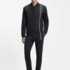 Active track pants in thermoregulating stretch gabardine Active track pants in thermoregulating stretch gabardine
