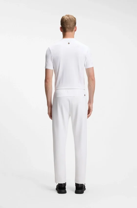Active track pants in thermoregulating stretch gabardine Active track pants in thermoregulating stretch gabardine