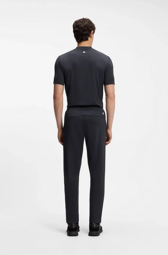 Active track pants in thermoregulating stretch gabardine Active track pants in thermoregulating stretch gabardine
