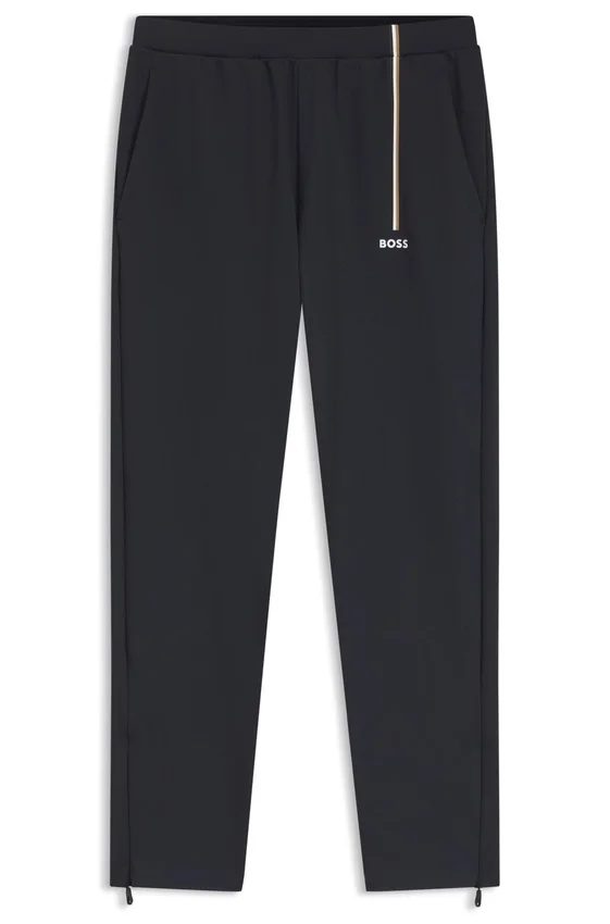 Active track pants in thermoregulating stretch gabardine Active track pants in thermoregulating stretch gabardine