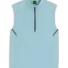 Active water-repellent gilet with quick-dry performance