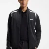 Active Zip-up sweatshirt in stretch gabardine Active Zip-up sweatshirt in stretch gabardine