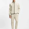 Active Zip-up sweatshirt in stretch gabardine Active Zip-up sweatshirt in stretch gabardine