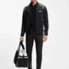 Active Zip-up sweatshirt in stretch gabardine Active Zip-up sweatshirt in stretch gabardine