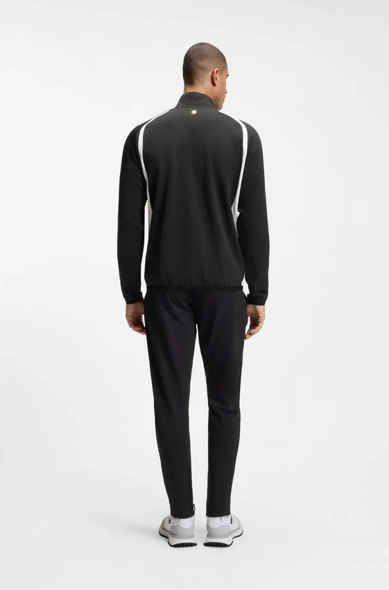 Active Zip-up sweatshirt in stretch gabardine Active Zip-up sweatshirt in stretch gabardine
