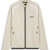 Active Zip-up sweatshirt in stretch gabardine Active Zip-up sweatshirt in stretch gabardine