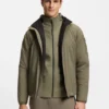 Adjustable-hem jacket with water-repellent finish Adjustable-hem jacket with water-repellent finish