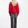 All-gender Cotton-terry sweatshirt with heart logo