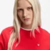 All-gender Cotton-terry sweatshirt with heart logo
