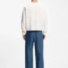 All-gender Cotton-terry sweatshirt with heart logo