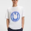 All-gender T-shirt with blurred logo
