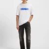 All-gender T-shirt with blurred logo