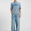 All-gender T-shirt with blurred logo