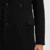 Alpaca-blend coat with double-breasted front Alpaca-blend coat with double-breasted front