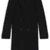 Alpaca-blend coat with double-breasted front Alpaca-blend coat with double-breasted front
