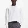 Animal-artwork sweatshirt in cotton terry