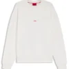 Animal-artwork sweatshirt in cotton terry