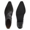Ankle boots in pony-hair leather
