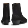 Ankle boots in pony-hair leather