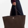 Ariell shopper bag in nubuck