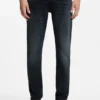 Ash-blue extra-slim-fit jeans in comfort-stretch denim Ash-blue extra-slim-fit jeans in comfort-stretch denim