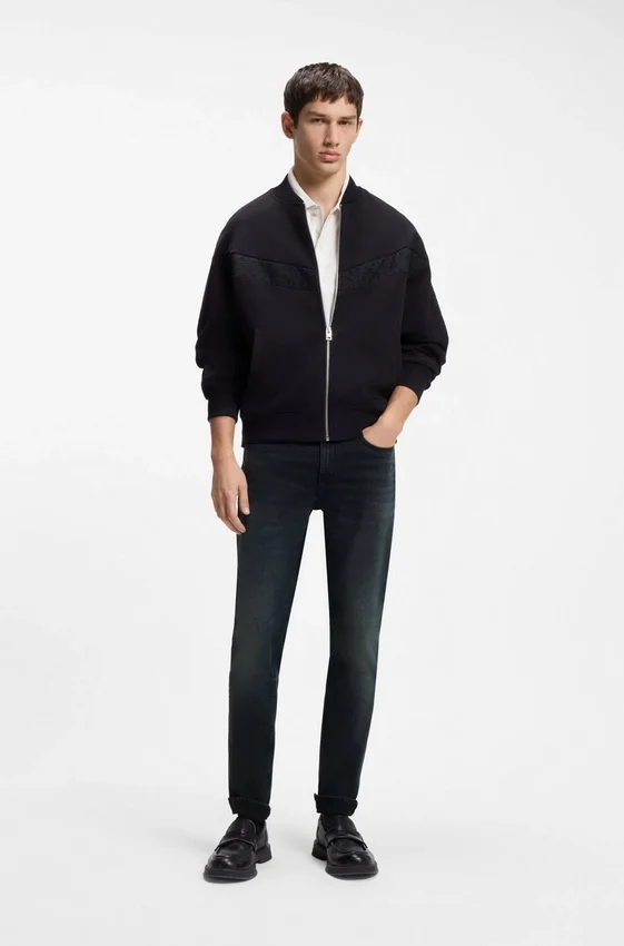 Ash-blue extra-slim-fit jeans in comfort-stretch denim Ash-blue extra-slim-fit jeans in comfort-stretch denim
