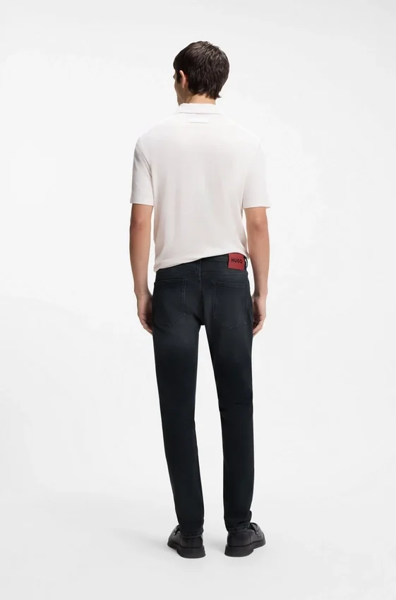 Ash-blue extra-slim-fit jeans in comfort-stretch denim Ash-blue extra-slim-fit jeans in comfort-stretch denim
