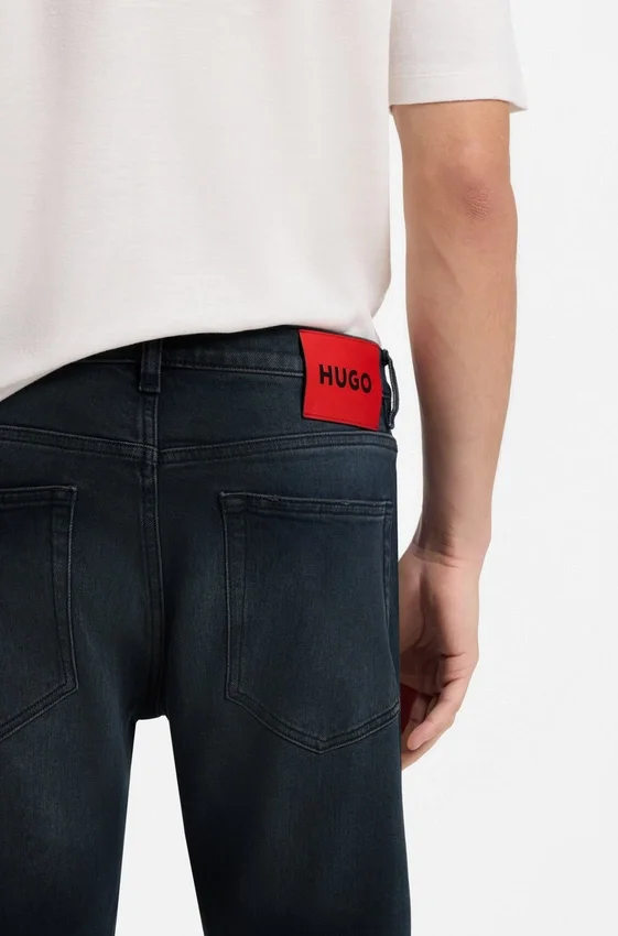 Ash-blue extra-slim-fit jeans in comfort-stretch denim Ash-blue extra-slim-fit jeans in comfort-stretch denim