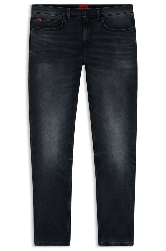 Ash-blue extra-slim-fit jeans in comfort-stretch denim Ash-blue extra-slim-fit jeans in comfort-stretch denim