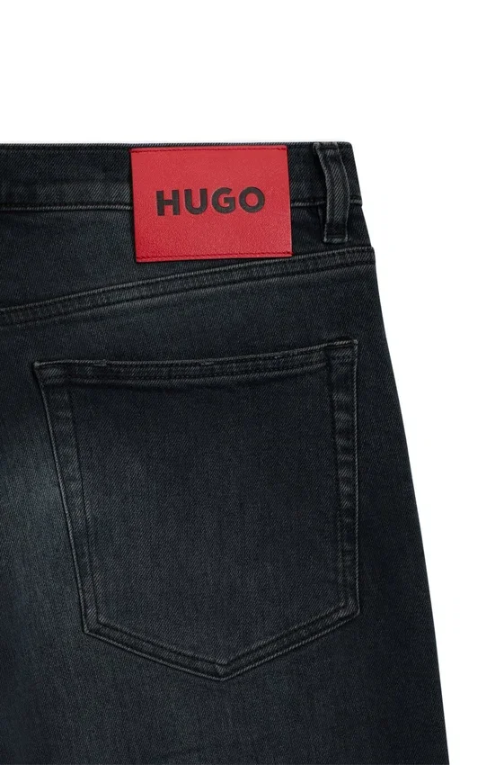 Ash-blue extra-slim-fit jeans in comfort-stretch denim Ash-blue extra-slim-fit jeans in comfort-stretch denim