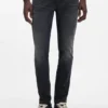 Ash-blue extra-slim-fit jeans in stretch denim Ash-blue extra-slim-fit jeans in stretch denim