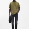 Ash-blue extra-slim-fit jeans in stretch denim Ash-blue extra-slim-fit jeans in stretch denim