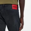 Ash-blue extra-slim-fit jeans in stretch denim Ash-blue extra-slim-fit jeans in stretch denim