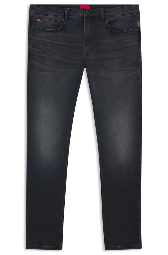 Ash-blue extra-slim-fit jeans in stretch denim Ash-blue extra-slim-fit jeans in stretch denim