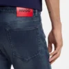 Ash-blue slim-fit jeans in stretch denim Ash-blue slim-fit jeans in stretch denim