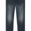 Ash-blue slim-fit jeans in stretch denim Ash-blue slim-fit jeans in stretch denim
