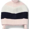 Baby beanie hat in cotton with red-panda badge Baby beanie hat in cotton with red-panda badge