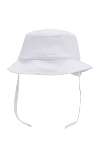 Baby bucket hat with Double B monogram