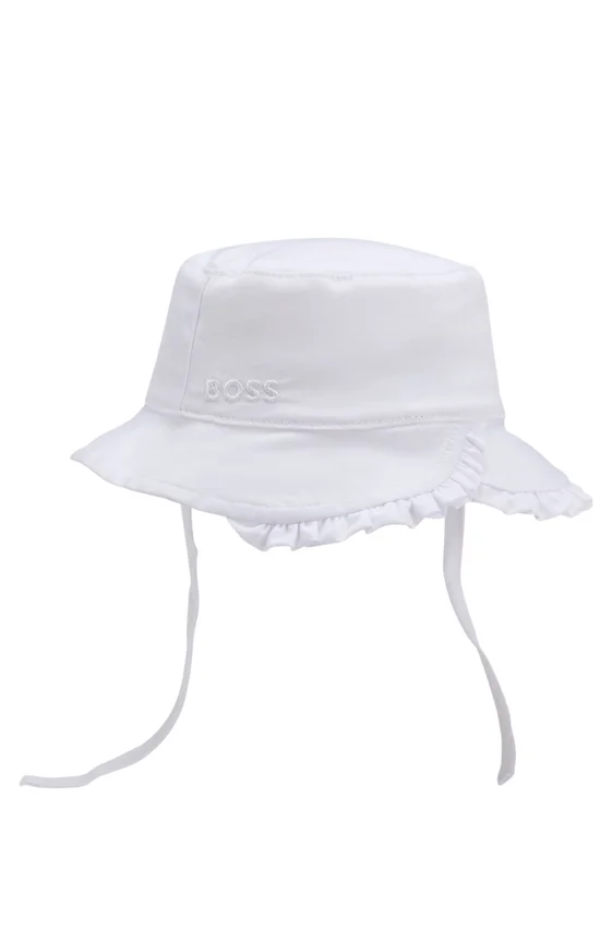 Baby bucket hat with Double B monogram Baby bucket hat with Double B monogram