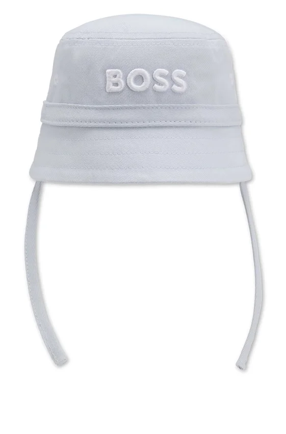 Baby bucket hat with embroidered logo Baby bucket hat with embroidered logo