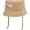 Baby bucket hat with embroidered logo Baby bucket hat with embroidered logo